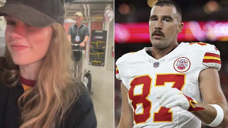 Taylor Swift is rumoured to be hanging out with Travis Kelce