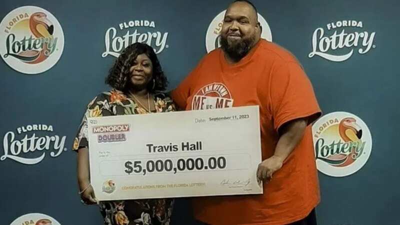 Travis Hall is now a multi-millionaire after purchasing a $20 scratch card (Image: The Florida Lottery)