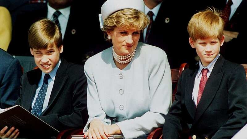 Princess Diana and her sons (Image: Getty Images)