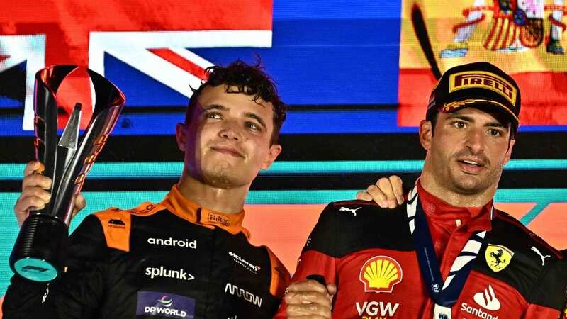 Carlos Sainz explained how he managed his first win of the season in Singapore (Image: AFP via Getty Images)