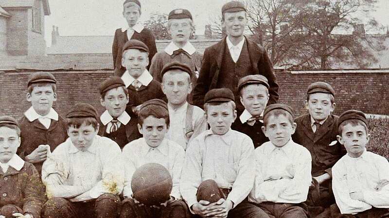 Rare photo showing L.S Lowry as schoolboy footballer up for auction