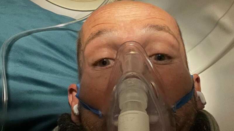 Jonnie Irwin seen wearing oxygen mask as he shares cancer update with fans