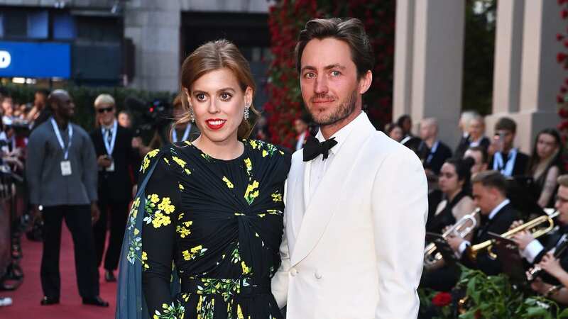 Beatrice with husband Edoardo Mapelli Mozzi (Image: Alan Chapman/Dave Benett/Getty I)