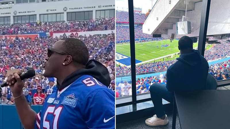 Bills legend Spikes was far from pleased with his view at Sunday