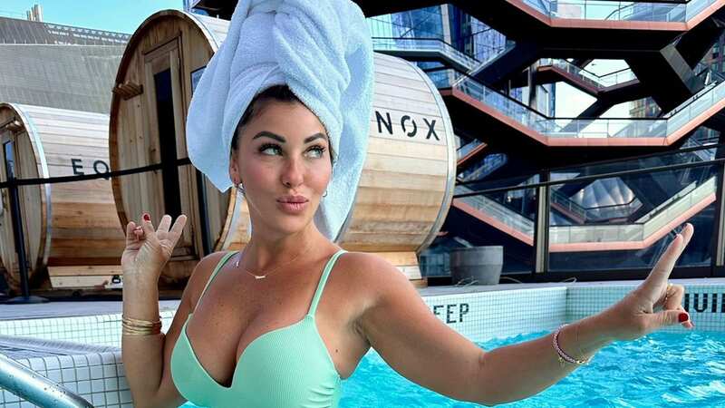 Isabel Anaya claims she began manifesting her lavish lifestyle when she was just seven years old (Image: @theaveragerichhousewife / CATERS NEWS)
