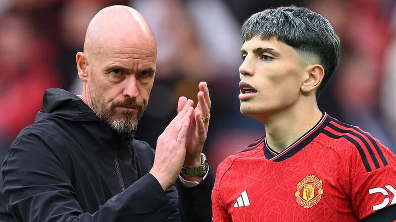 Gabriele Biancheri has signed a professional contract at Man Utd (Image: John Peters/Manchester United via Getty Images)