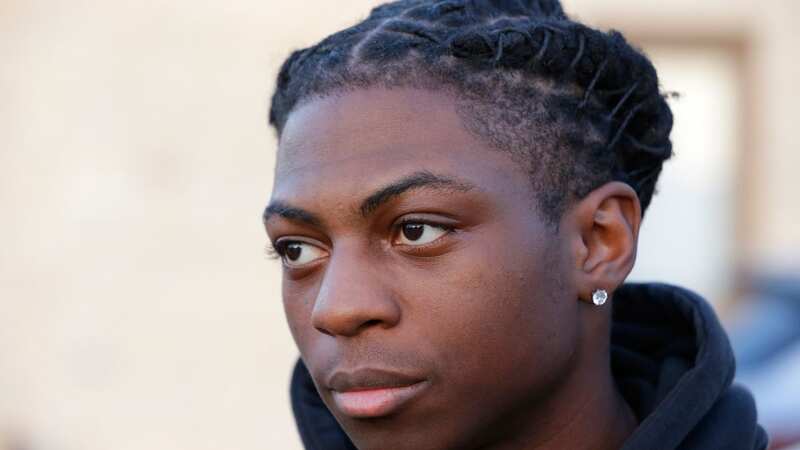 George has reportedly been suspended for more than two weeks over his loc hairstyle which Barbers Hill Independent School District says violates its dress and grooming code (Image: AP)