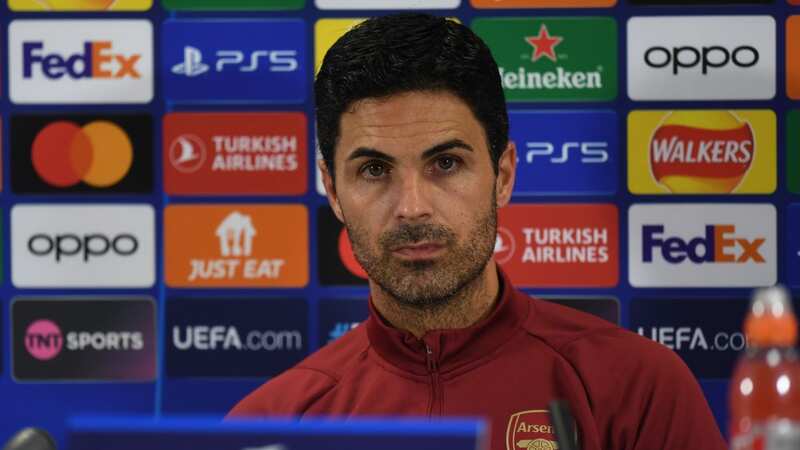 Mikel Arteta will coach a Champions League game for the first time