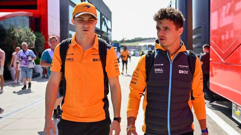 Oscar Piastri and Lando Norris (Image: AP)