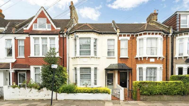 The four-bedroom house looks unassuming from the outside (Image: Jam Press/Dexters)