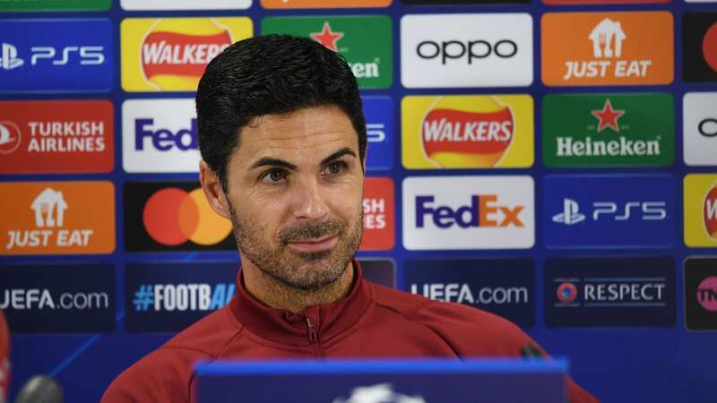 Mikel Arteta has discussed his players earning their first Champions League outing