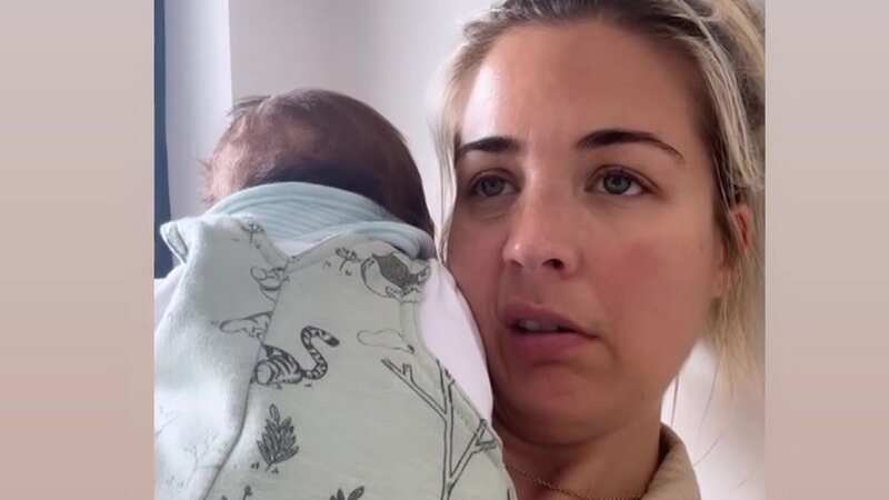Gemma Atkinson shares relatable mum post eight weeks after having baby son