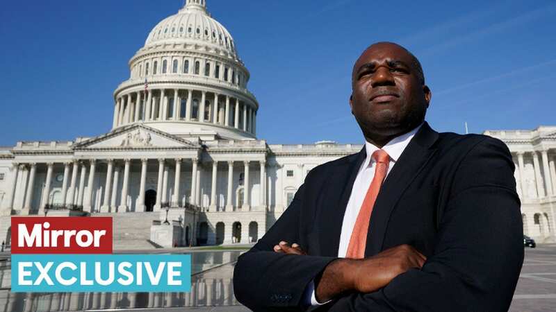 Shadow Foreign Secretary David Lammy jetted into Washington, DC, from Paris (Image: Yuri Gripas/ABACA)