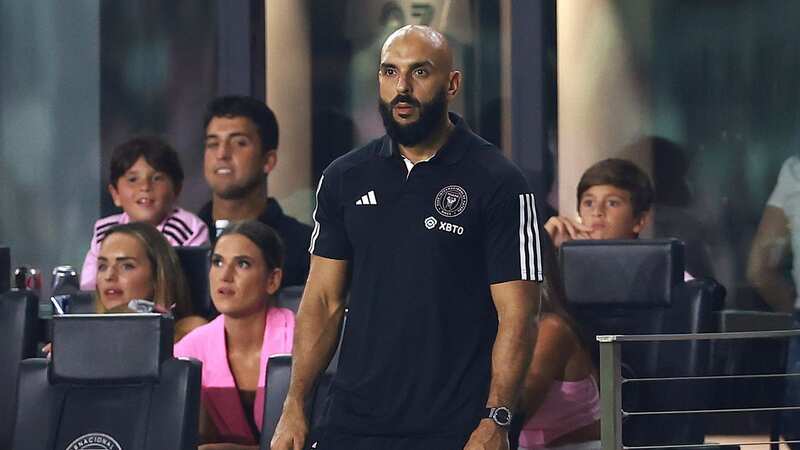 Yassine Chueko, the bodyguard of Lionel Messi, has received a bizarre approach for his services after becoming an internet sensation (Image: Megan Briggs/Getty Images)