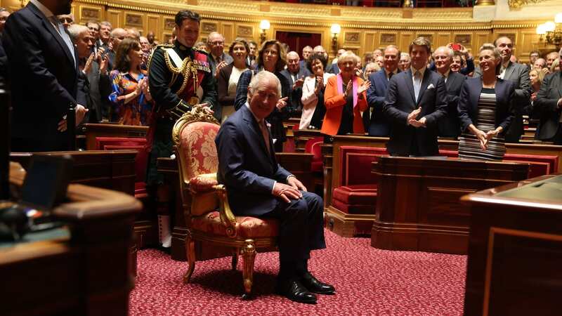 The King on his first official visit to France (Image: Ian Vogler / Daily Mirror)