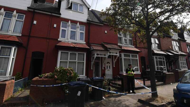 Police at the scene in Lozells, Birmingham earlier this month (Image: BPM Media)