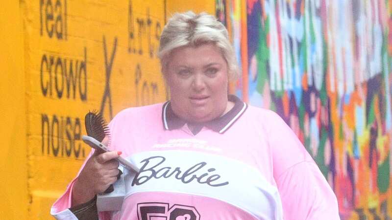 Gemma was all smiles after slamming fat-shamers (Image: SplashNews.com)