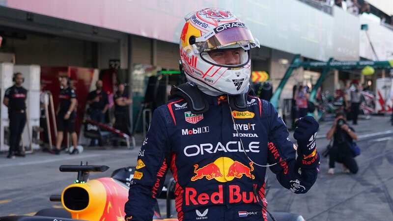 Max Verstappen took pole at Suzuka with a remarkable lap (Image: AP)