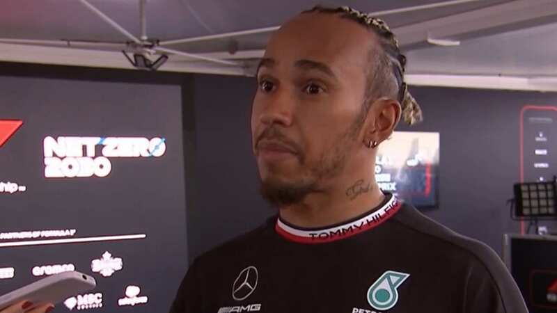 Lewis Hamilton spoke after qualifying seventh at Suzuka (Image: Sky Sports)
