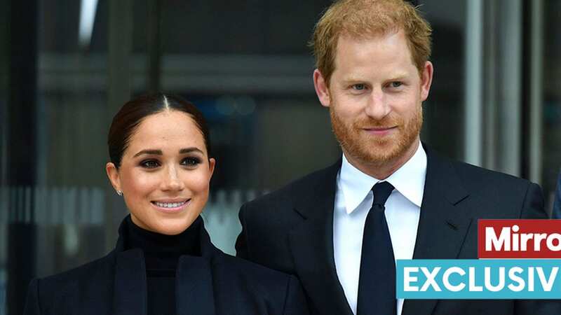 Meghan Markle took the lead when she and Prince Harry attended a star-studded event on Friday (Image: Getty Images)