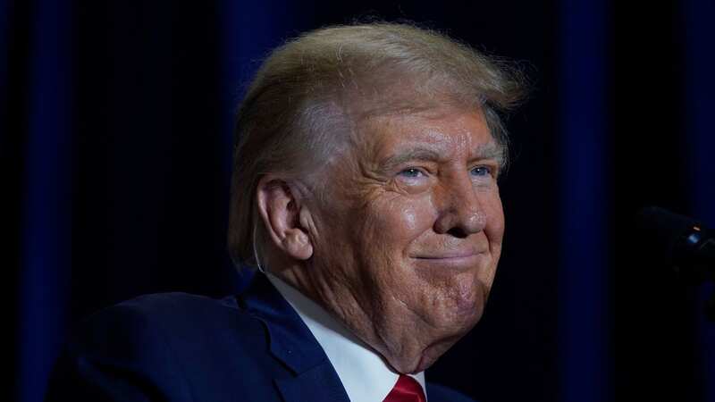 Donald Trump congratulated Mr Sunak as he claimed climate targets were a 