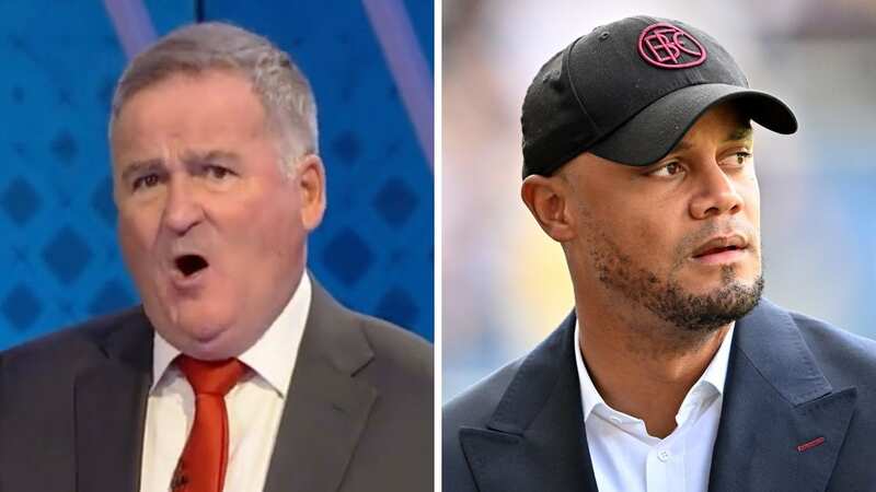 Richard Keys has hit out at Burnley boss Vincent Kompany (Image: beIN Sports)