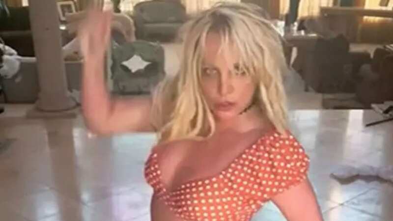 Britney posted a concerning new Instagram video (Image: Getty Images)