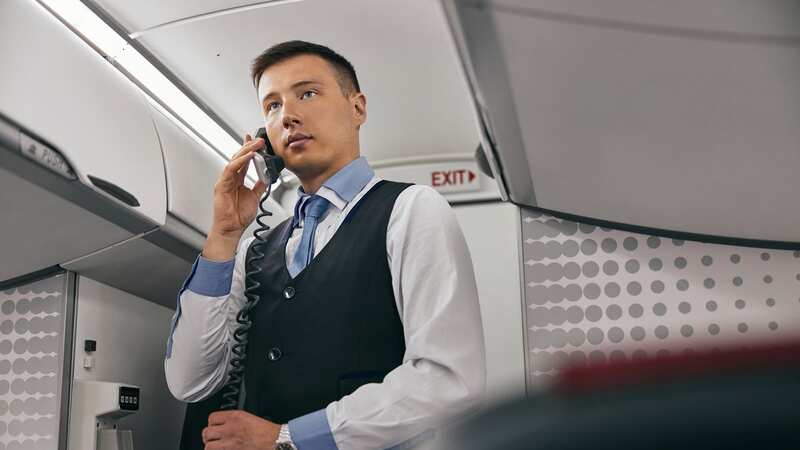 Flight attendants are susceptible to the stresses and strains of being on a plane (stock photo) (Image: Getty Images/iStockphoto)