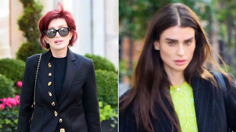 Sharon enjoyed an outing with daughter Aimee