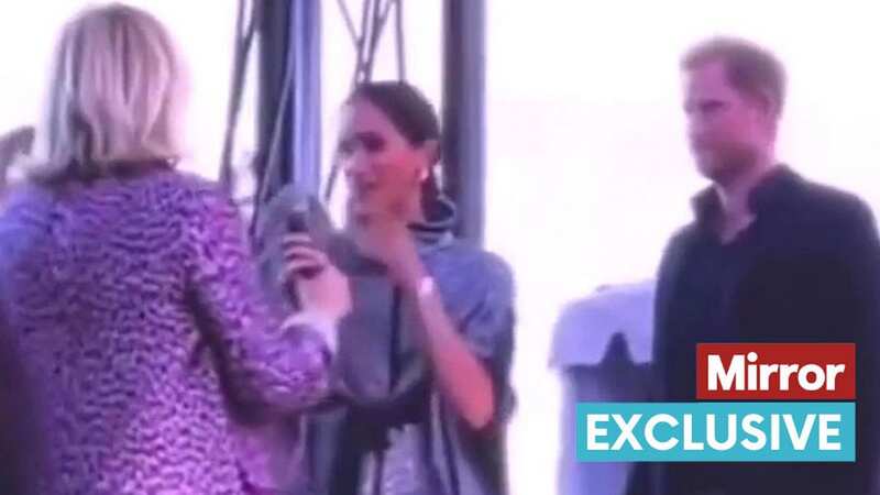 Meghan Markle tried to cover up the awkward incident