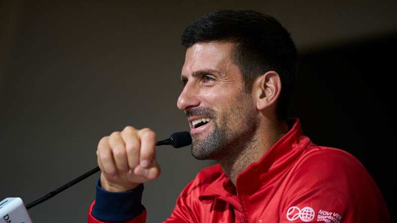 Novak Djokovic has been competing in an All-Stars match ahead of the Ryder Cup (Image: Getty Images)