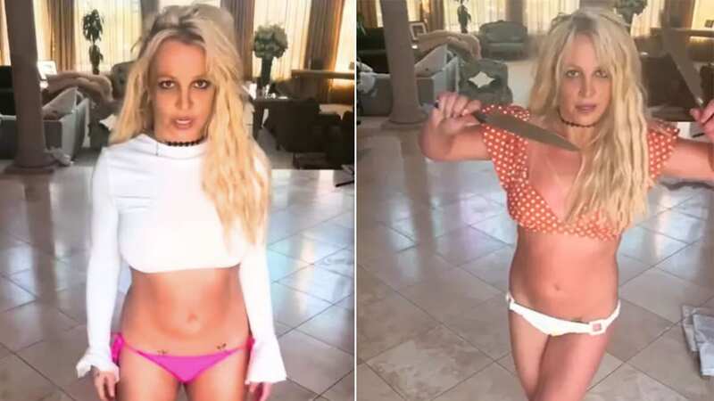 Britney Spears tells people to 