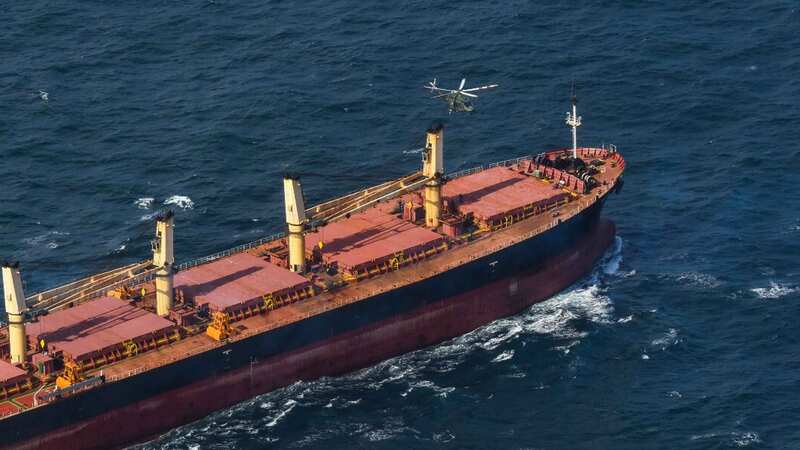 Moment special forces swoop onto cartel ship carrying £136million of cocaine