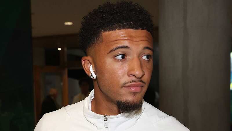 Jadon Sancho and Erik ten Hag have fallen out (Image: Manchester United via Getty Images)