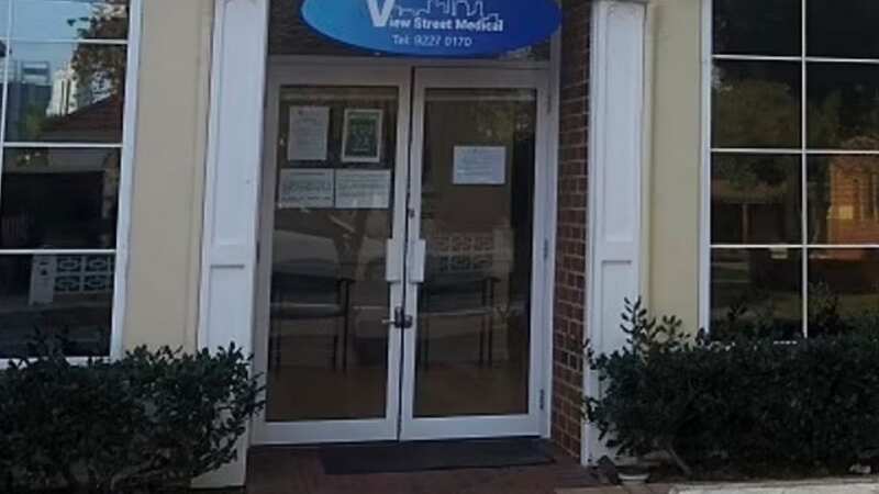 The incident happened at View Street Medical in North Perth