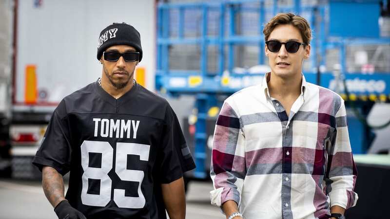 Lewis Hamilton and George Russell haven