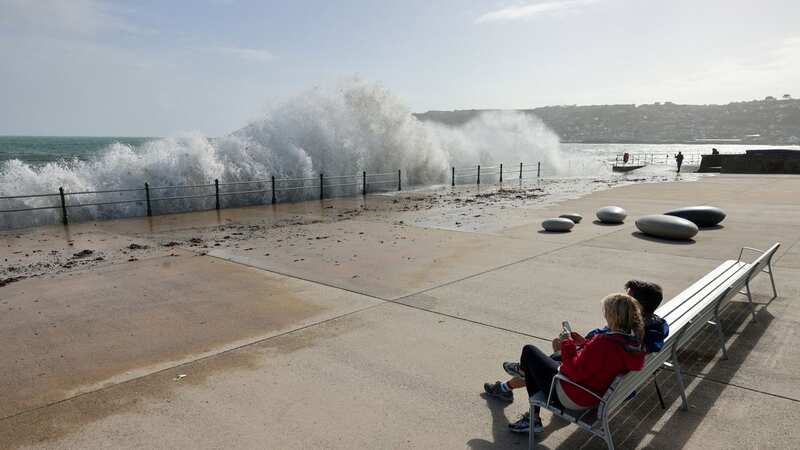 Storm Agnes has brought 80mph winds and disruption to the UK (Image: Greg Martin / Cornwall Live)