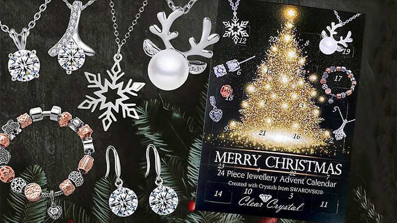 The advent calendar includes 24 pieces of jewellery (Image: Wowcher)