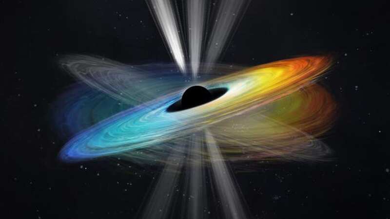 The radio galaxy M87 is spinning (Image: Yuzhu Cui et al. 2023, Intouchable Lab@Openverse and Zhejiang Lab)