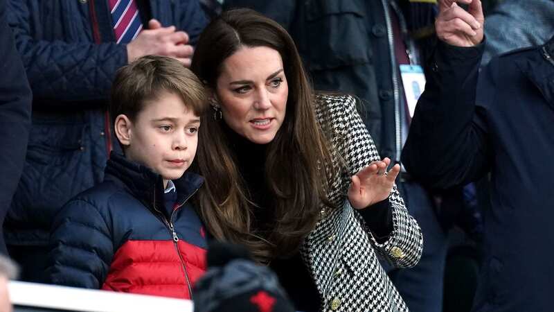 Kate fuels speculation about George