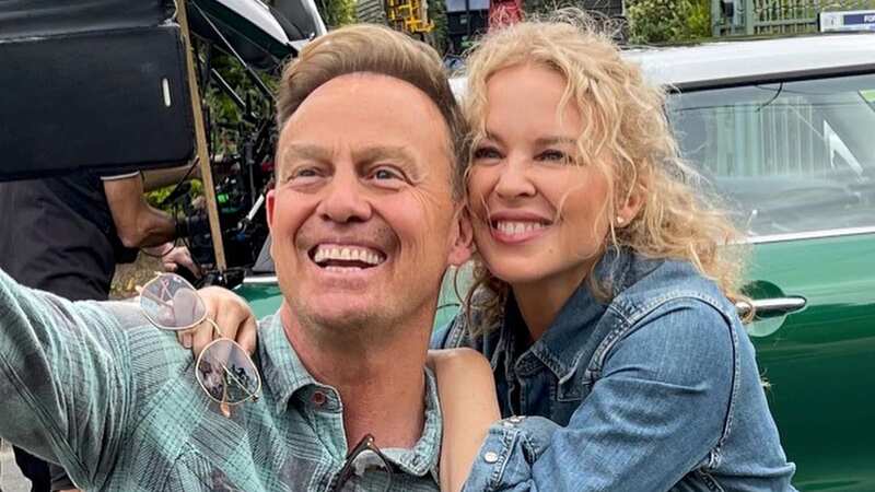 Kylie Minogue and Jason Donovan