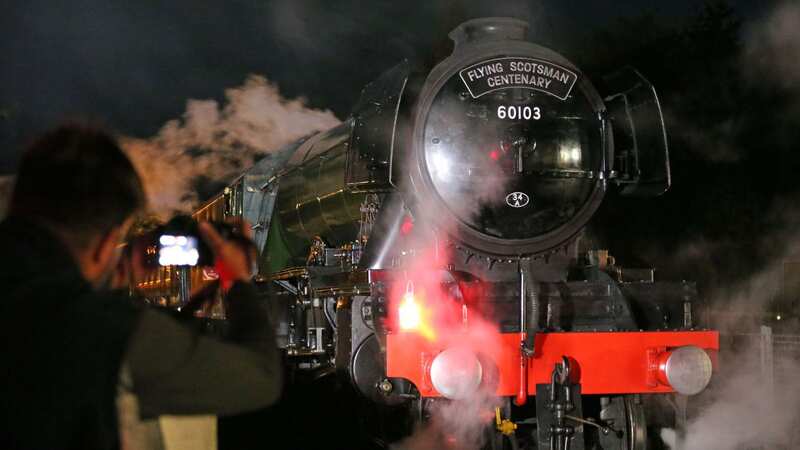 The Flying Scotsman was involved in a crash with another train