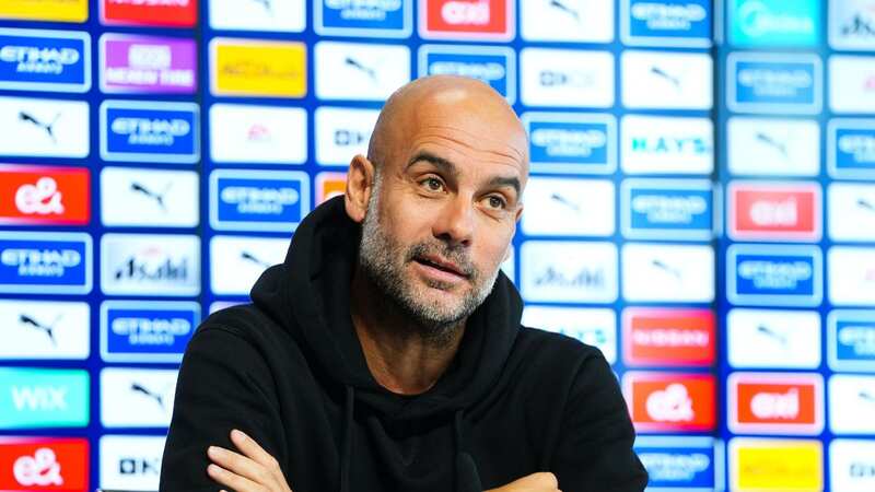 Pep Guardiola has spoken on the allegations against his former club (Image: Manchester City FC via Getty Ima)