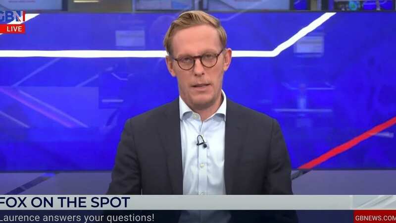 Laurence Fox on GB News (Image: GB News)