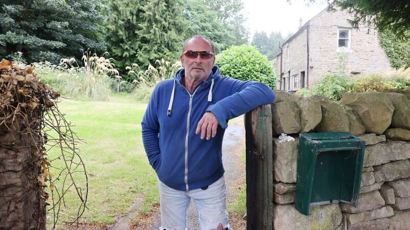 Walter Renwick at the farm in Plankey Mill (Image: Iain Buist/Newcastle Chronicle)