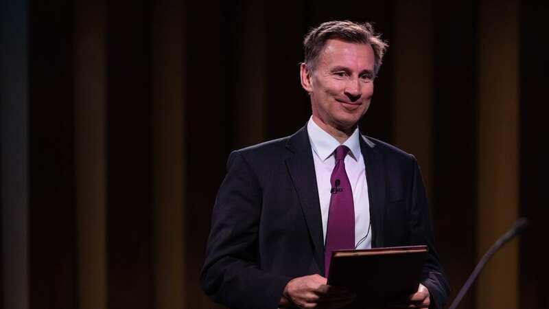 Jeremy Hunt will deliver his keynote address to Tory members on Monday (Image: Bloomberg via Getty Images)
