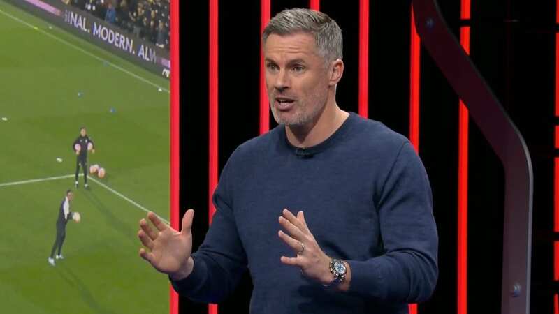 Jamie Carragher has defended Curtis Jones (Image: Sky Sports)