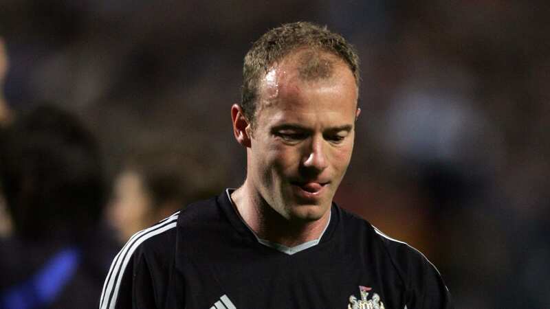 Alan Shearer played for Newcastle vs Marseille in 2004 (Image: GERARD JULIEN/AFP via Getty Images)