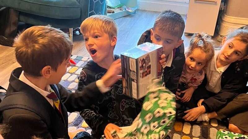 Casper was joined by his siblings as he celebrated his birthday (Image: theradfordfamily/Instagram)
