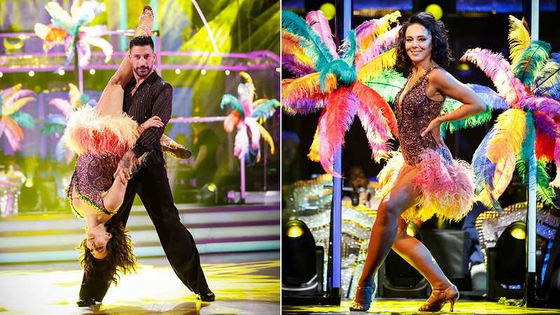 Strictly star savages Amanda Abbington and Giovanni Pernice